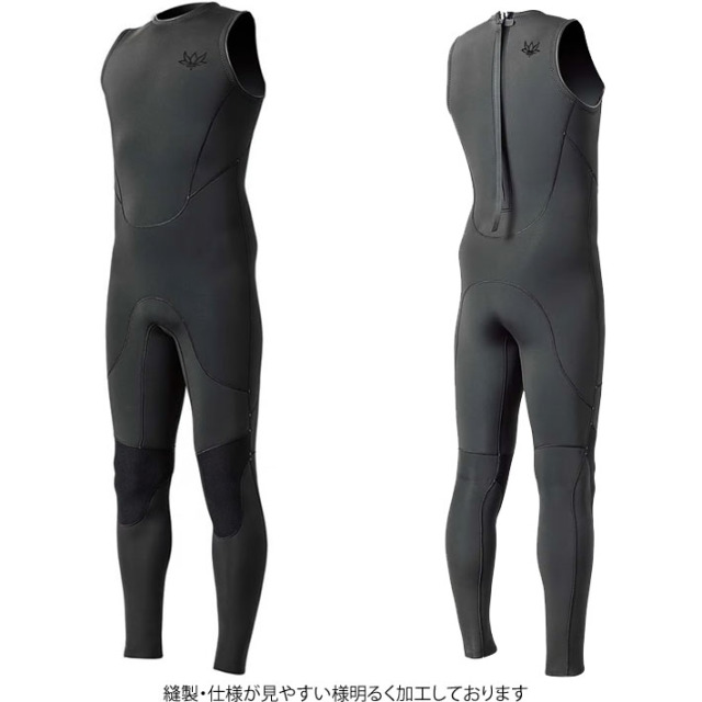 2024 ウェットスーツ アックスクラシック ロングジョン 3mm Axxe 