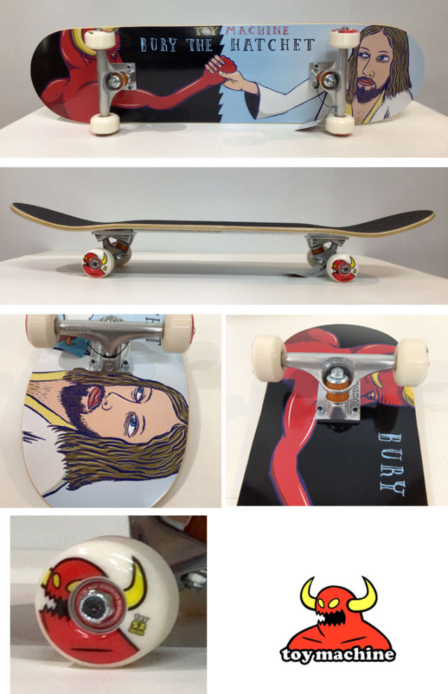 TOY MACHINE トイマシーン スケートボード コンプリート BURY THE 