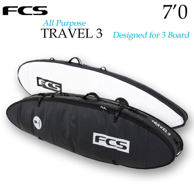 FCS サーフボード ハードケース TRAVEL3 [7