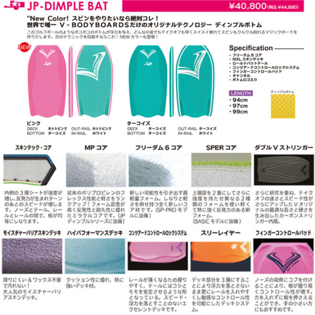 2025 ボディーボード V-BODYBOARDS ブイボディーボード JP