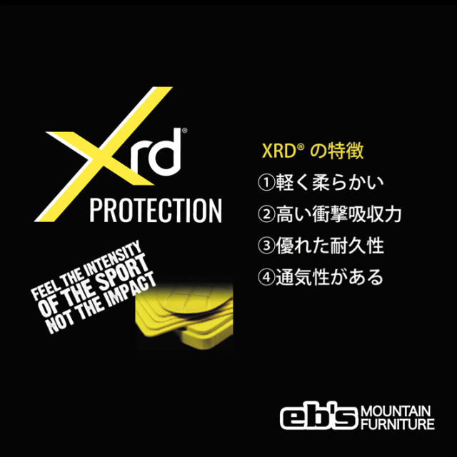 ebs プロテクター　Xrd extreme impact protection 予約商品] 26-27 eb's エビス スノーボード プロテクター XRD BEANIE