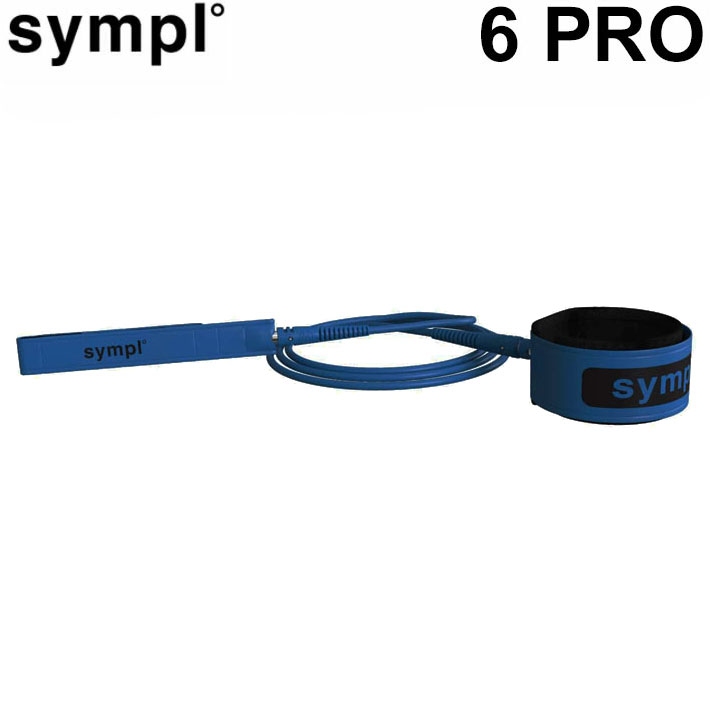旧モデル SYMPL°シンプル リーシュコード 6ft 6PRO 6mm リーシュ サーフィン ショートボード パワーコード 日本正規品