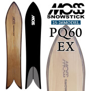 予約商品] 25-26 MOSS SNOWSTICK パウダーボード U5 モス スノー