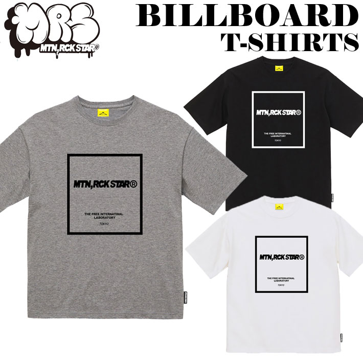 [8月末入荷予定] 2026 マウンテンロックスター 半袖 Tシャツ RECTANGLE T Mtn. Rock Star レクタングル Tシャツ 綿 アパレル ユニセックス MOUNTAIN ROCK STAR [メール便発送商品]