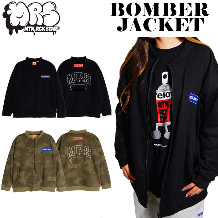 [10月末入荷予定] 2026 マウンテンロックスター ジャケット BOMBER JACKET Mtn. Rock Star ジップ スウェット アパレル ユニセックス マンロク MOUNTAIN ROCK STAR スノーボード