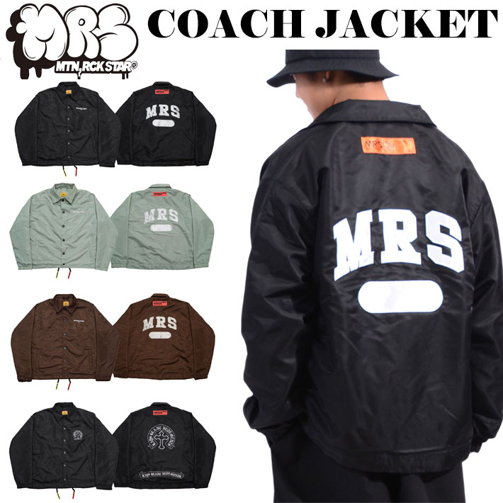 [9月末入荷予定] 2026 マウンテンロックスター ジャケット COACH JACKET Mtn. Rock Star コーチ ジャケット アパレル ユニセックス マンロク MOUNTAIN ROCK STAR スノーボード