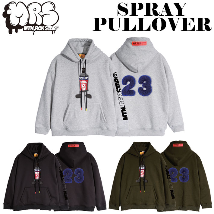 [10月末入荷予定] 2026 マウンテンロックスター パーカー SPRAY PULLOVER HOODED Mtn. Rock Star プルオーバー フード フーディー アパレル ユニセックス マンロク MOUNTAIN ROCK STAR スノーボード