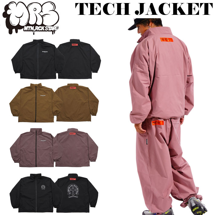 [9月末入荷予定] 2026 マウンテンロックスター ジャケット TECH JACKET Mtn. Rock Star テック ジャケット アパレル ユニセックス マンロク MOUNTAIN ROCK STAR スノーボード