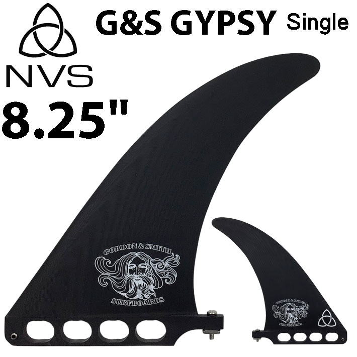 ロングボード用フィン NVS Fin ネイクド バイキング サーフ フィン G&S GYPSY SINGLE FIN 8’25 ジプシー シングルフィン スキップフライ シングル フィン Naked Viking Surf ロングボードボード フィン