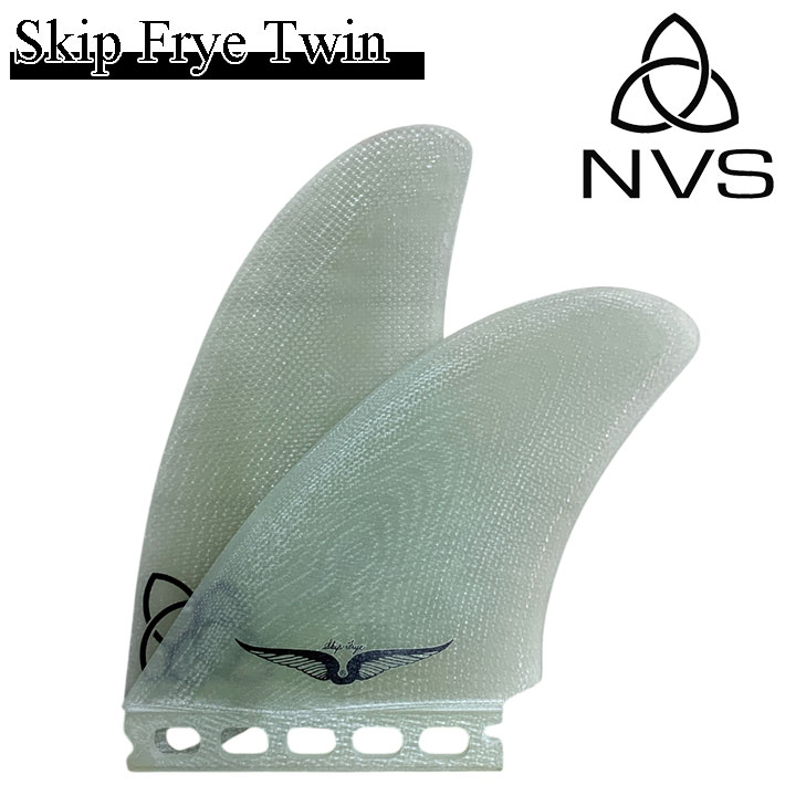 ショートボード用フィン NVS Fin ネイクド バイキング サーフ フィン SKIP FRYE TWIN FIN スキップフライ ツイン フィン Naked Viking Surf ショートボード フィン ツインフィン 2枚セット 
