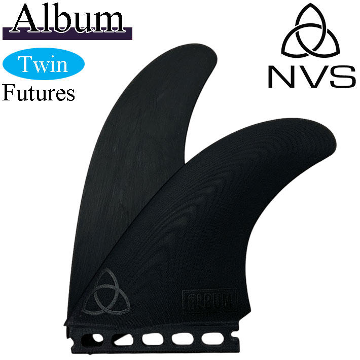 ショートボード用フィン NVS Fin ネイクド バイキング サーフ フィン ALBUM TWIN アルバム ツイン FUTURES Naked Viking Surf ショートボード フィン ツインフィン 2枚セット