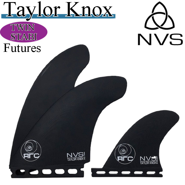 ショートボード用フィン NVS Fin フィン TAYLOR KNOX APEX TWIN+STABILIZER 2+1 ネイクド バイキング サーフ テイラー・ノックス ツイン スタビライザーFUTURES Naked Viking Surf ショートボード フィン 3フィン 3枚セット