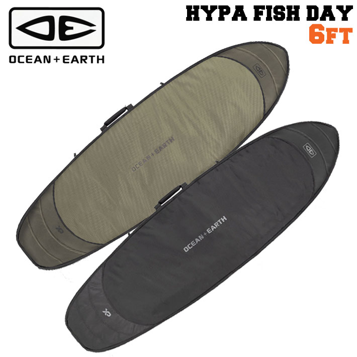 ハードケース トラベルケース OCEAN＆EARTH サーフボードケース HYPA FISH DAY COVER [6’0] オーシャンアンドアース [サーフトリップ特集]