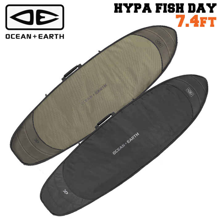 ハードケース トラベルケース OCEAN＆EARTH サーフボードケース HYPA FISH DAY COVER [7'4] オーシャンアンドアース [サーフトリップ特集]