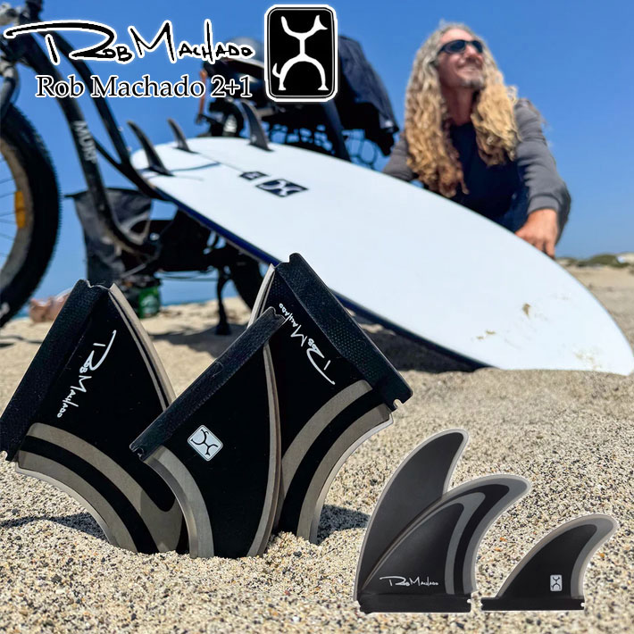 FIREWIRE Rob Machado 2+1 Fin ファイヤーワイヤー ショートボード用 FUTURES FIN フューチャーフィン2枚 ツインフィン ロブマチャド シグネチャー ショートボード サーフィン サーフボードフィン