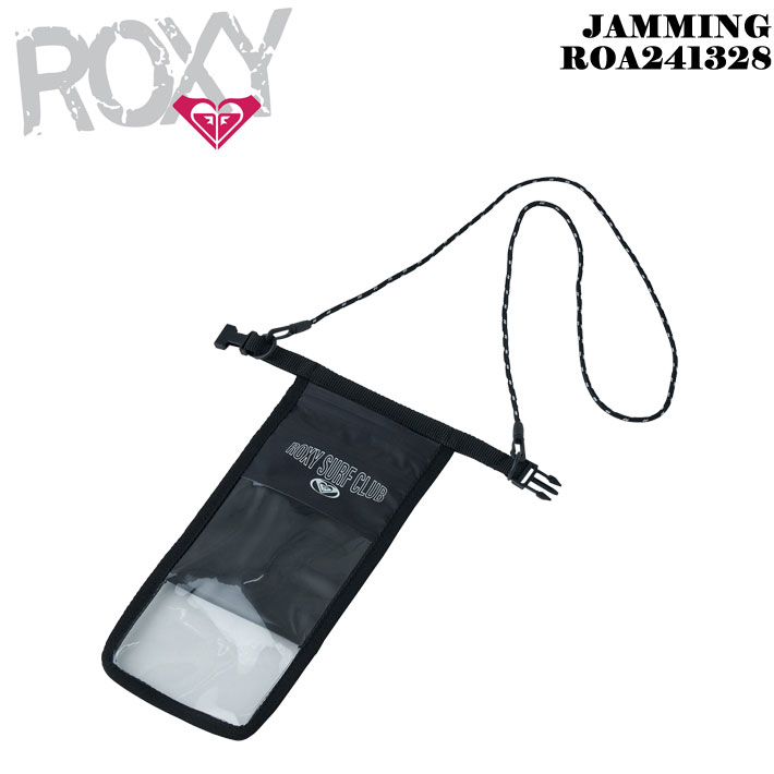 [在庫限り] 2024 ROXY ロキシー JAMMING 防水ケース ROA241328 海 プール 海水浴 ケース 防水 クリアケース [メール便対応]