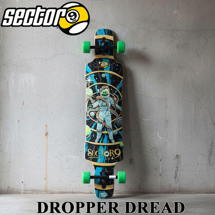 SECTOR9 セクターナイン DROPPER DREAD 41.0インチ FREERIDE サーフスケート オフトレ 陸トレ スケートボード SK8 