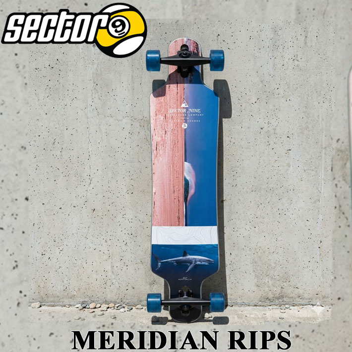 SECTOR9 セクターナイン MERIDIAN RIPS 40.0インチ FREERIDE サーフスケート オフトレ 陸トレ スケートボード SK8