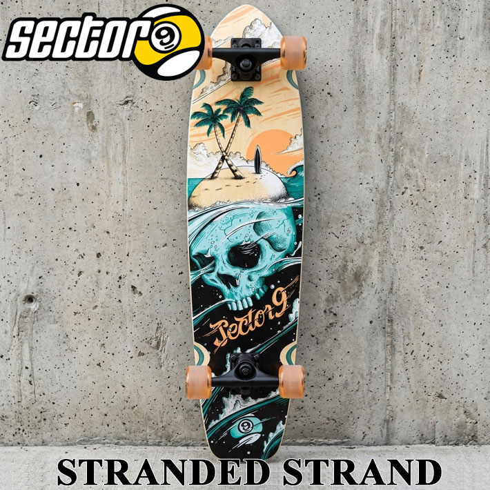 SECTOR9 セクターナイン STRANDED STRAND 34.0インチ CRUISER サーフスケート オフトレ 陸トレ スケートボード SK8