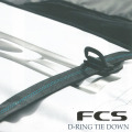 FCS サーフボードキャリア D-RING TIE DOWNS タイダウンストラップ サーフボードキャリア 自動車用ラック