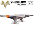 [決算SALE] VENTURE TRUCK ベンチャー トラック V-HOLLOW LIGHT 5.6 POLISHED [7] SILVER スケートボード トラック 軽量モデル