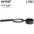 サーフィン リーシュコード SYMPL TYLER WARREN 6 PRO シンプルリーシュ re-leash ショートボード用