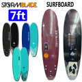 STORMBLADE ストームブレード ソフトボード 7ft SURFBOARD 7'0 2+1 FIN フィン付属 ファンボード ソフトサーフボード サーフィン [営業所留め送料無料]