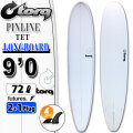 torq surfboard トルク サーフボード PINLINE DESIGN LONGBOARD 9'0 [White Pinline] ロングボード エポキシボード 初級者 初心者 ビギナー [営業所止め送料無料]