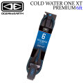 25 OCEAN&EARTH サーフィン リーシュコード COLD WATER ONE-XT PREMIUM 6'0 ANKLE 足首用 6ft オーシャン＆アース ショートボード リーシュ