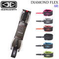 25 OCEAN&EARTH サーフィン リーシュコード DIAMOND FLEX 6'0 ANKLE 足首用 6ft オーシャン＆アース ショートボード リーシュ