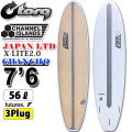 torq surfboard トルク サーフボード X-LITE CHANCHO 7'6 [White Wood] チャンチョ ファンボード AL MERRICK アルメリック CHANNEL ISLANDS チャンネルアイランド エポキシボード ミッドレングス EPSボード サーフィン [営業所留め送料無料]