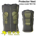 鎧武者 プロテクター ヨロイムシャ プロテクターベスト Protector Vest [YM-1736] 上半身 ノースリーブ スリーブレス ユニセックス XRD ORIGINAL シリーズ スノーボード スノボー YOROI MUSHA 単板滑雪護具