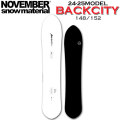 予約受付中] 24-25 NOVEMBER BACKCITY ノベンバー バック