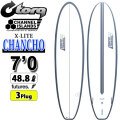 [期間限定特典付き] 2025 torq surfboard トルク サーフボード X-LITE CHANCHO 7'0 [Graphite Pinline] チャンチョ ファンボード AL MERRICK アルメリック CHANNEL ISLANDS チャンネルアイランド エポキシボード ミッドレングス EPSボード サーフィン