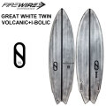 [即出荷] FIREWIRE SURFBOARDS ファイヤーワイヤー サーフボード Great White Twin グレートホワイトツイン VOLCANIC I-BOLIC Slater Design スレイターデザイン 日本正規販売店 [営業所留め送料無料]