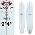 ロングボード ドナルドタカヤマ Donald Takayama HPD ハワイアンプロデザイン MODEL-T 9'4  Clear サンド仕上げ ツヤなし 石黒 聡 サーフボード  [営業所留め送料無料] [店頭受け取り可能]