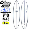 [期間限定特典付き] 2025 torq surfboard トルク サーフボード X-LITE M23 7'0 [Graphite Pinline] エム23 ファンボード AL MERRICK アルメリック CHANNEL ISLANDS チャンネルアイランド エポキシボード ミッドレングス EPSボード サーフィン