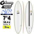 2025 torq surfboard トルク サーフボード X-LITE M23 7'4 [Sand Rail Pinline] エム23 ファンボード AL MERRICK アルメリック CHANNEL ISLANDS チャンネルアイランド エポキシボード ミッドレングス EPSボード サーフィン