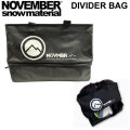 NOVEMBER ノベンバー バッグ スノーボード DIVIDER BAG  ディバイダー かばん 鞄 収納 トラベルバッグ ボードトリップ 旅行