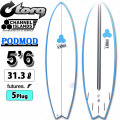 2025 トルク サーフボード torq surfboard X-LITE PODMOD 5'6 [Blue Rail Pinline] ポッドモッド ショートボード AL MERRICK アルメリック CHANNEL ISLANDS チャンネルアイランド サーフィン [営業所留め送料無料]