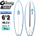 2025 トルク サーフボード torq surfboard X-LITE PODMOD 6'2 [Blue Rail Pinline] ポッドモッド ショートボード AL MERRICK アルメリック CHANNEL ISLANDS チャンネルアイランド サーフィン [営業所留め送料無料]
