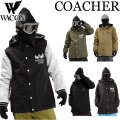 25-26 WACON ウェア ジャケット ワコン スノーボード ウェア メンズ COACHER JACKET コーチャー ジャケット 2025 2026 日本正規品