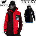 25-26 WACON ウェア ジャケット ワコン スノーボード ウェア メンズ TRICKY JACKET トリッキー ジャケット 2025 2026 日本正規品