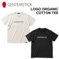 GENTEM STICK ゲンテンスティック 半袖 LOGO ORGANIC COTTON TEE Tシャツ メンズ [メール便発送商品]