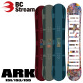 [予約商品] 25-26 BC Stream スノーボード ビーシーストリーム ARK アーク 151cm 153cm 155cm メンズ キャンバー オールラウンドボード スノボ 板 SNOW BOARDS 2025 2026