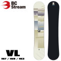 [予約商品] 25-26 BC Stream スノーボード RIDER'S SPEC VL 157cm 159cm 163cm JOINT 青木玲 オールラウンド スノーボード スノボ 板 SNOW BOARDS 2025 2026