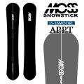 25-26 MOSS SNOWSTICK アルペンボード APPT モス スノースティック 166.6cm POWDER スノーボード スノボ 板 日本正規品