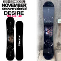 25-26 ノベンバー スノーボード NOVEMBER DESIRE デザイア 138cm 142cm 146cm ノーベンバー レディース ユニセックス スノーボード 2025 2026 日本正規品
