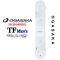25-26 OGASAKA スノーボード オガサカ TF ティーエフ The Free メンズ 152cm 154cm フリースタイル オールラウンド グラトリ スノボ 板 2025 2026 日本正規品