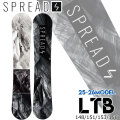 [148cm ラスト1本！] 25-26 SPREAD スノーボード LTB エルティービー スプレッド SNOWBOARD 148cm 151cm 153cm 156cm 尾川慎二 プロデュース グラトリ 板 2025 2026 日本正規品